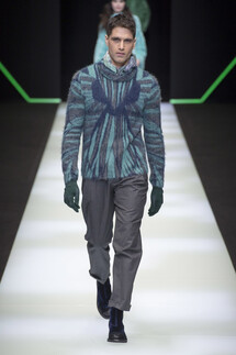 Emporio Armani Fall 2018 Ready-to-Wear , Emporio Armani осень зима 2018 , Fashion show , неделя моды в Милане , MFW , Mainstyles